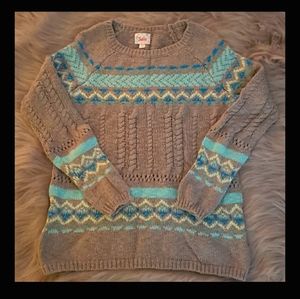 size 12 Justice brand sweater